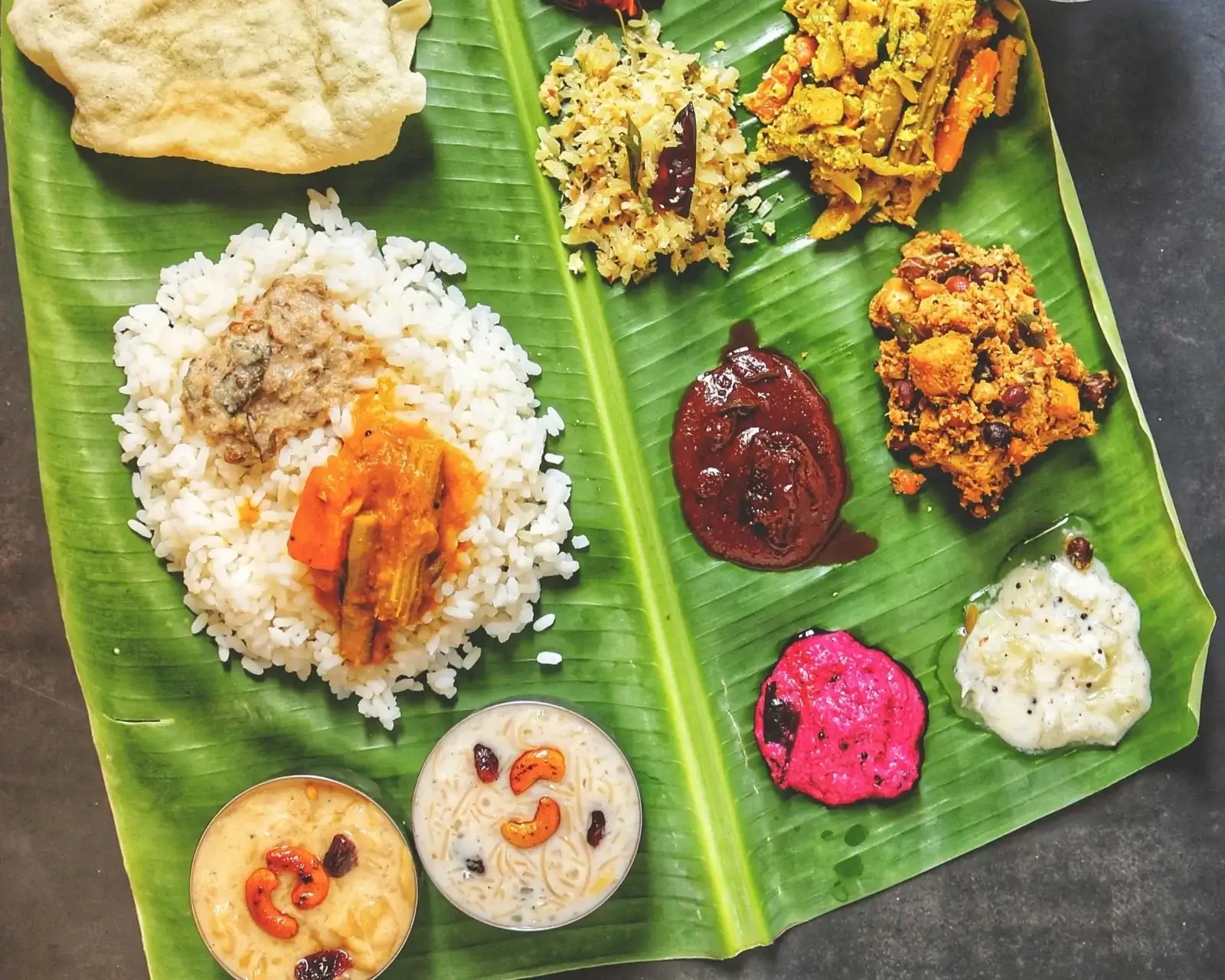 A selection of delicious looking vegetarian curry dishes